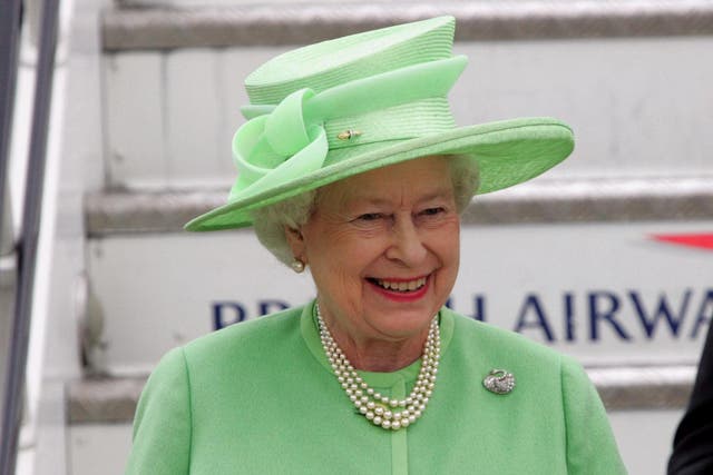 Queen Elizabeth II arriving back at Heathrow Airport after a visit to the United States in 2007 (PA/Tim Ockenden)