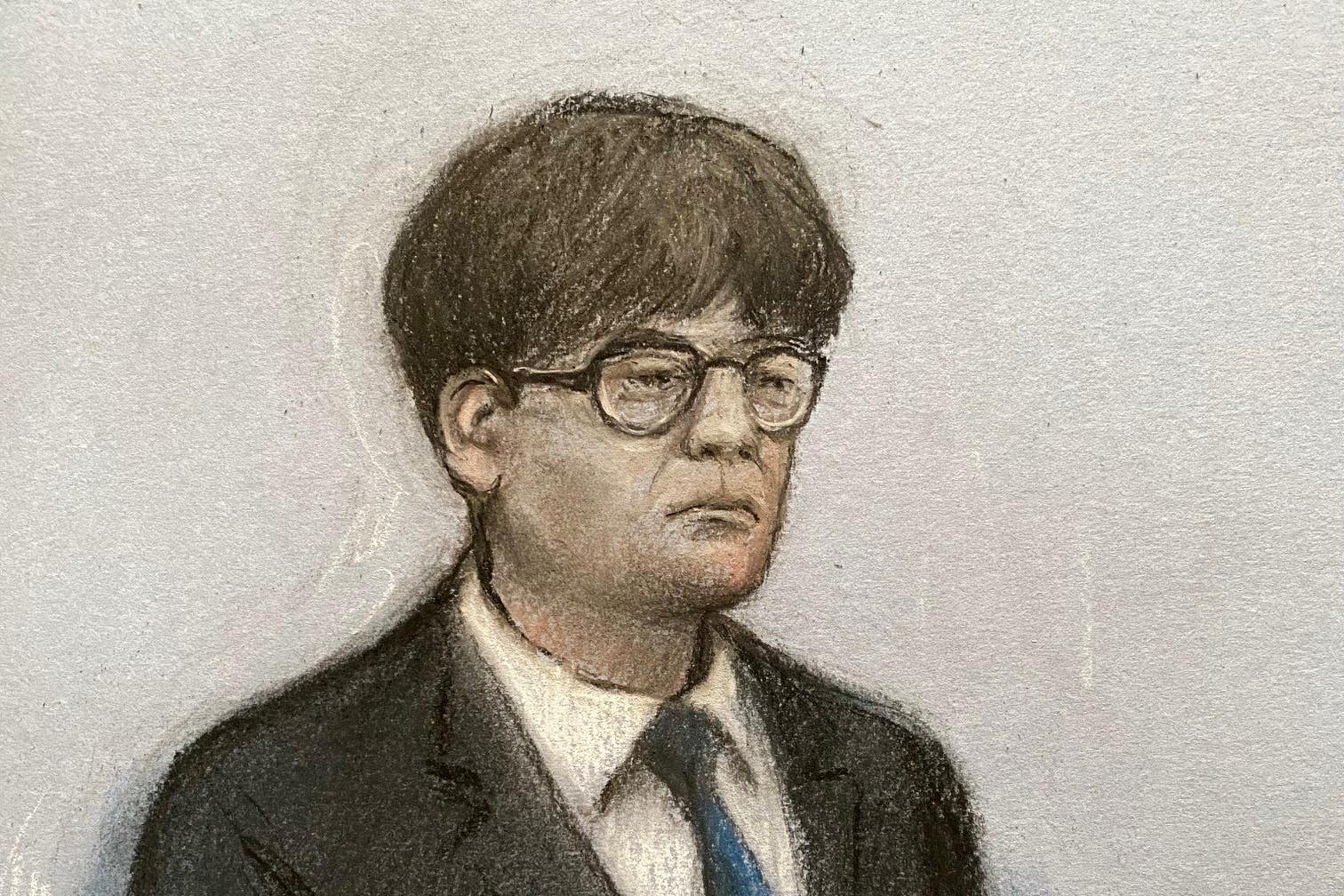 Zhenhao Zou is charged with drugging and raping 10 women (Elizabeth Cook/PA)