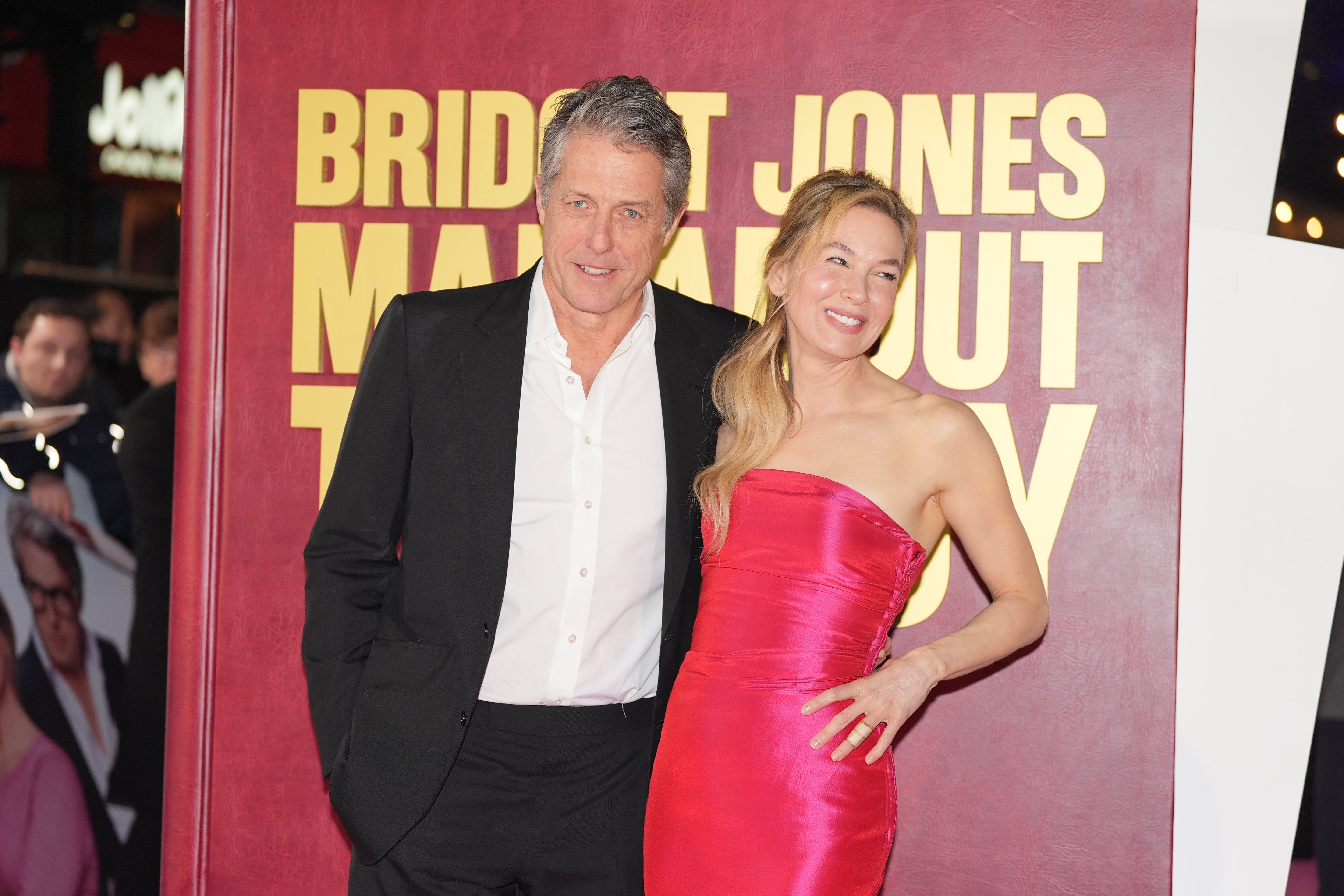 Hugh Grant and Renee Zellweger reunite for Bridget Jones: Mad About The Boy (Yui Mok/PA)