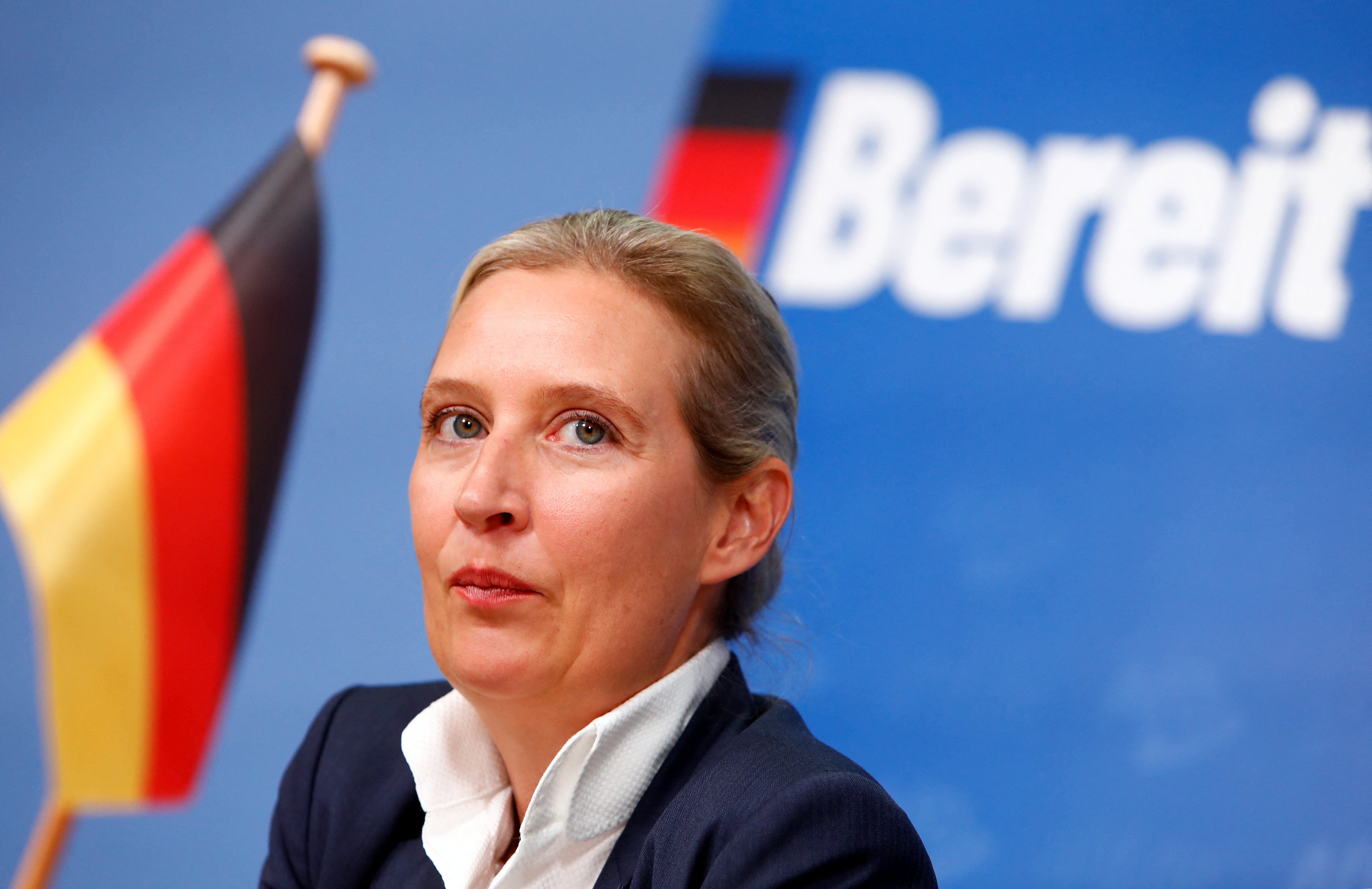 Alice Weidel is the leader of far-right AfD, which is second in the polls ahead of Germany’s 23 February election