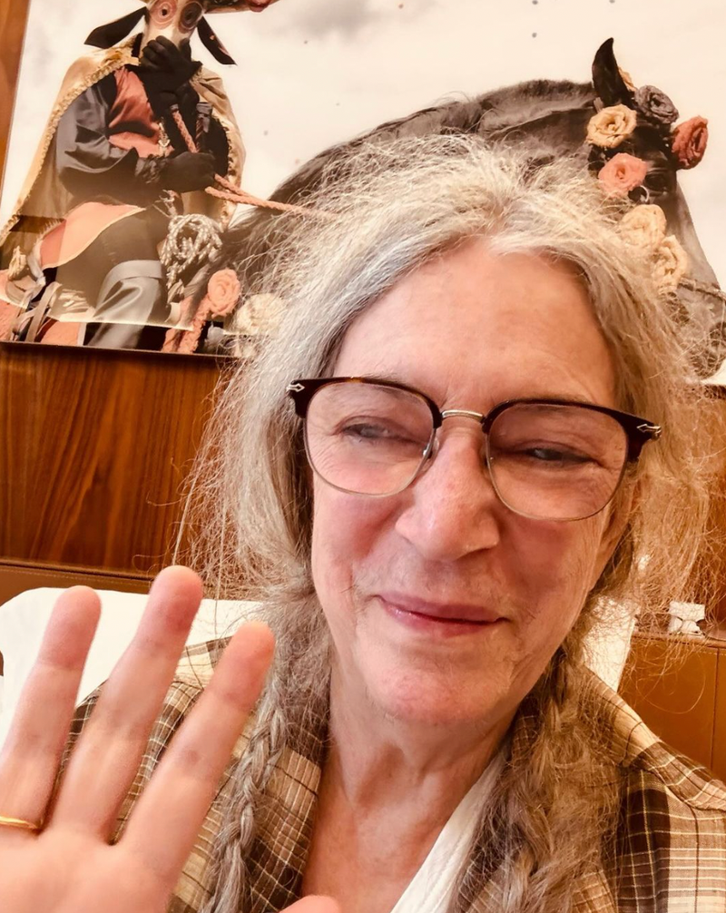 Patti Smith issues update after collapsing on stage in Brazil