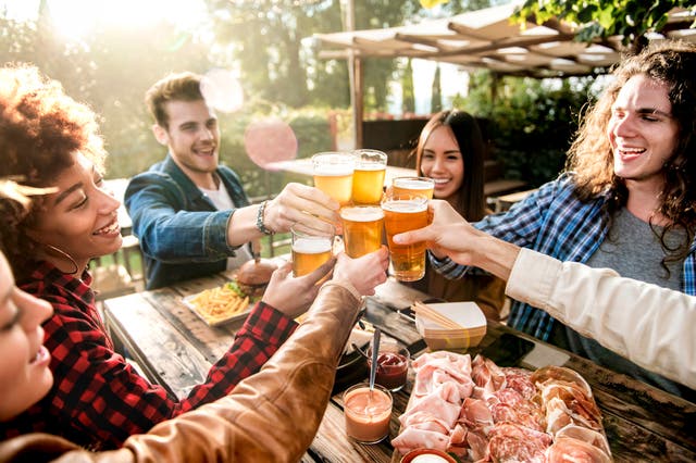 <p>A growing number of young people are drinking less frequently, or abstaining from alcohol altogether</p>