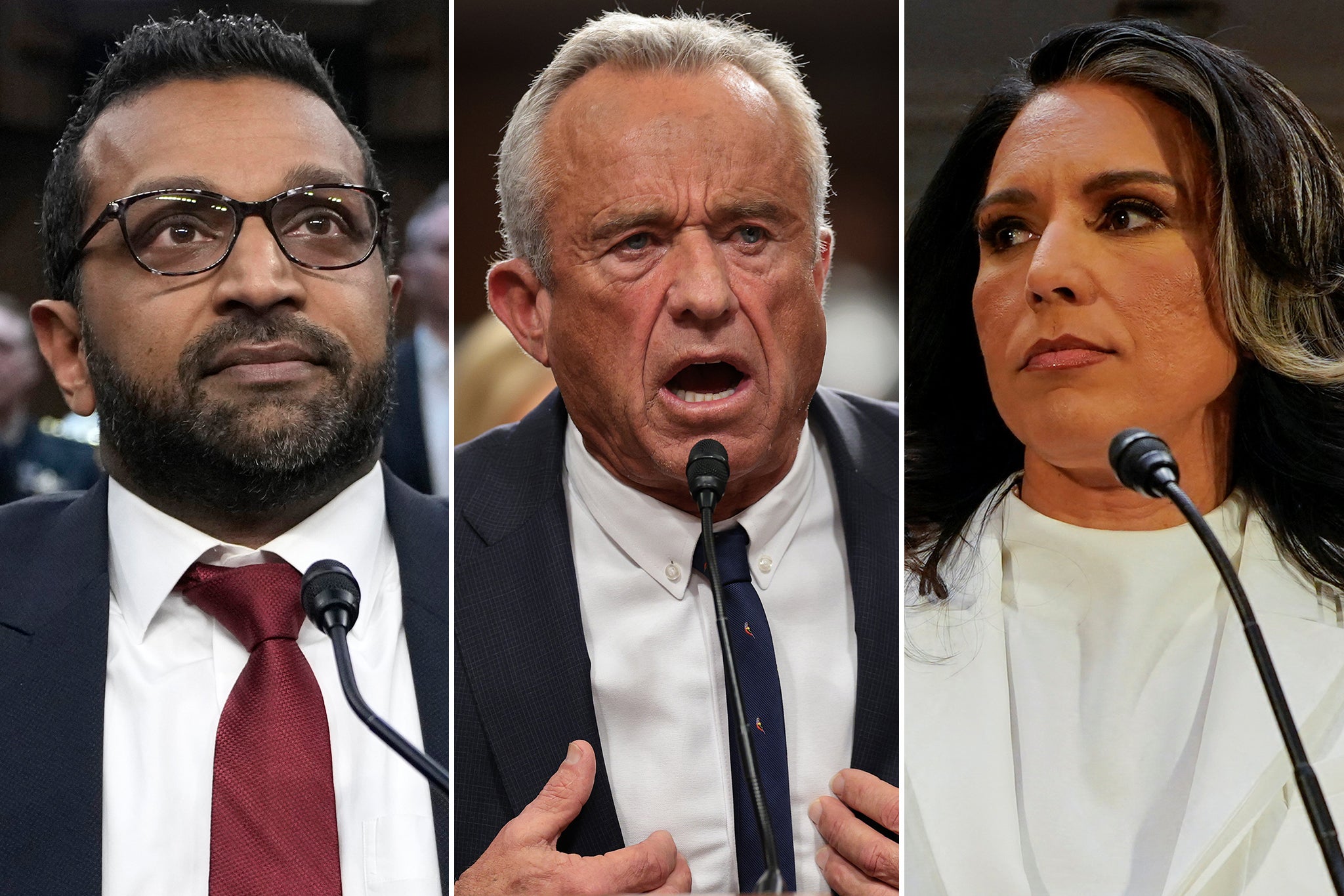 Trump administration live: Kash Patel, Tulsi Gabbard and RFK Jr face contentious confirmation hearings