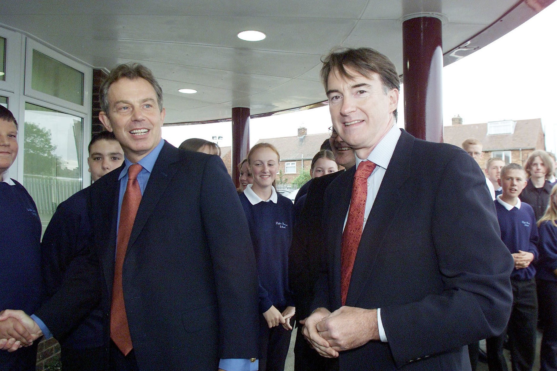 Mandelson served under Tony Blair and Gordon Brown