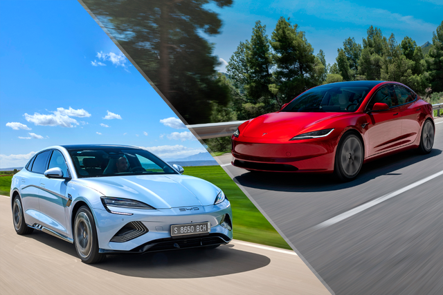 <p>We put Tesla and BYD’s finest to the test</p>