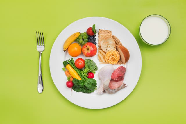 <p>A well-balanced plate of food – something most fad diets forgot to include  </p>