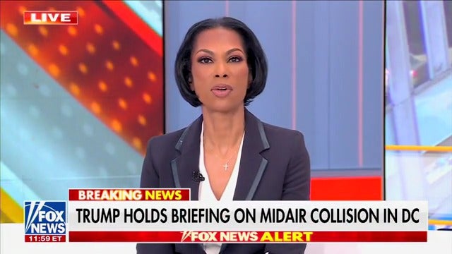 Fox News host Harris Faulkner calls President Donald Trump the 