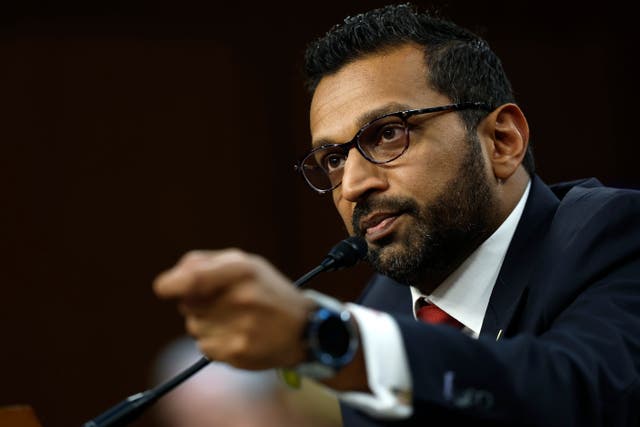 <p>Kash Patel, Donald Trump's nominee to be Director of the Federal Bureau of Investigation (FBI), testifies during his confirmation hearing before the Senate Judiciary Committee in the Dirksen Senate Office Building on January 30, 2025, in Washington, DC. </p>