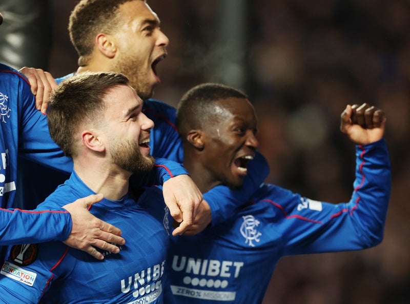 Rangers squeeze into Europa League last-16 after sinking Union SG