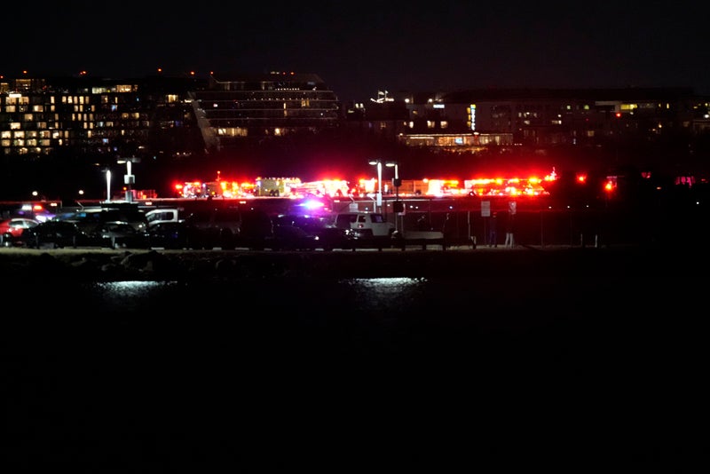 Hope fades in desperate hunt for survivors after American Airlines plane crashes into Army Black Hawk near Reagan Airport