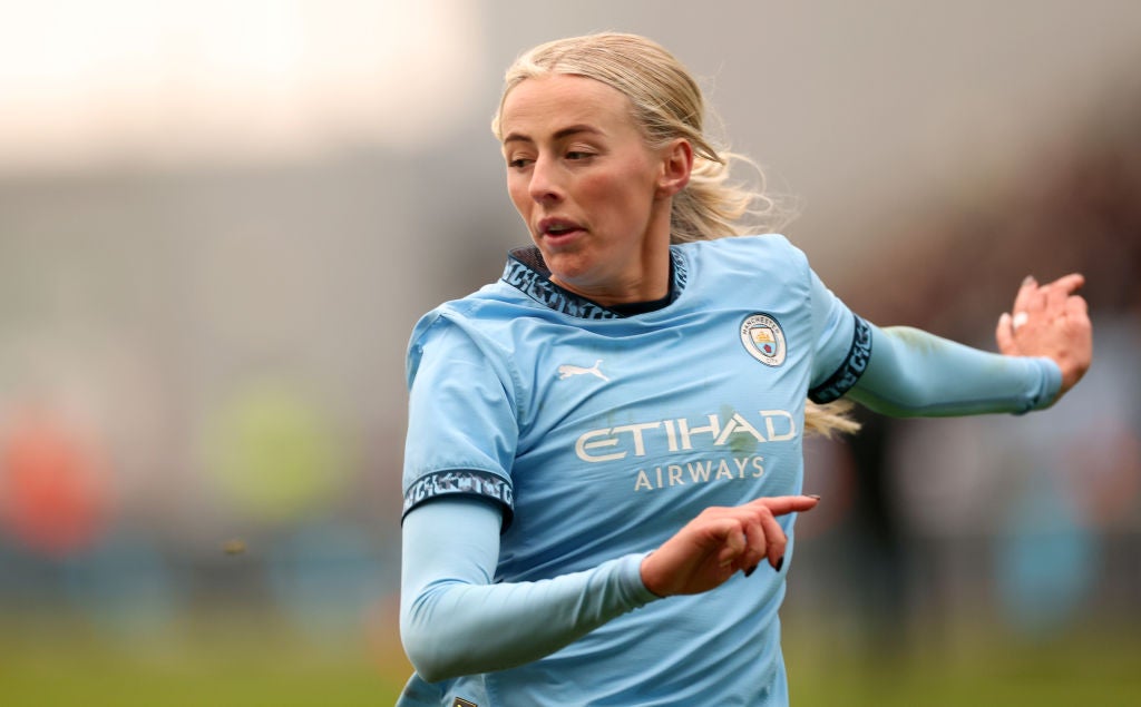 Kelly has barely played for Man City this season