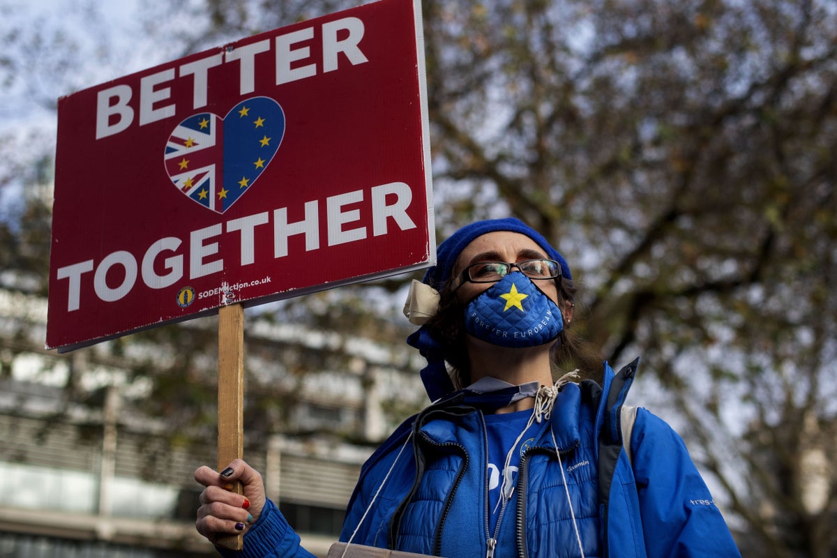 Brexit: Most people in France, Germany, Italy and Spain want UK to rejoin EU, poll finds – but on new terms