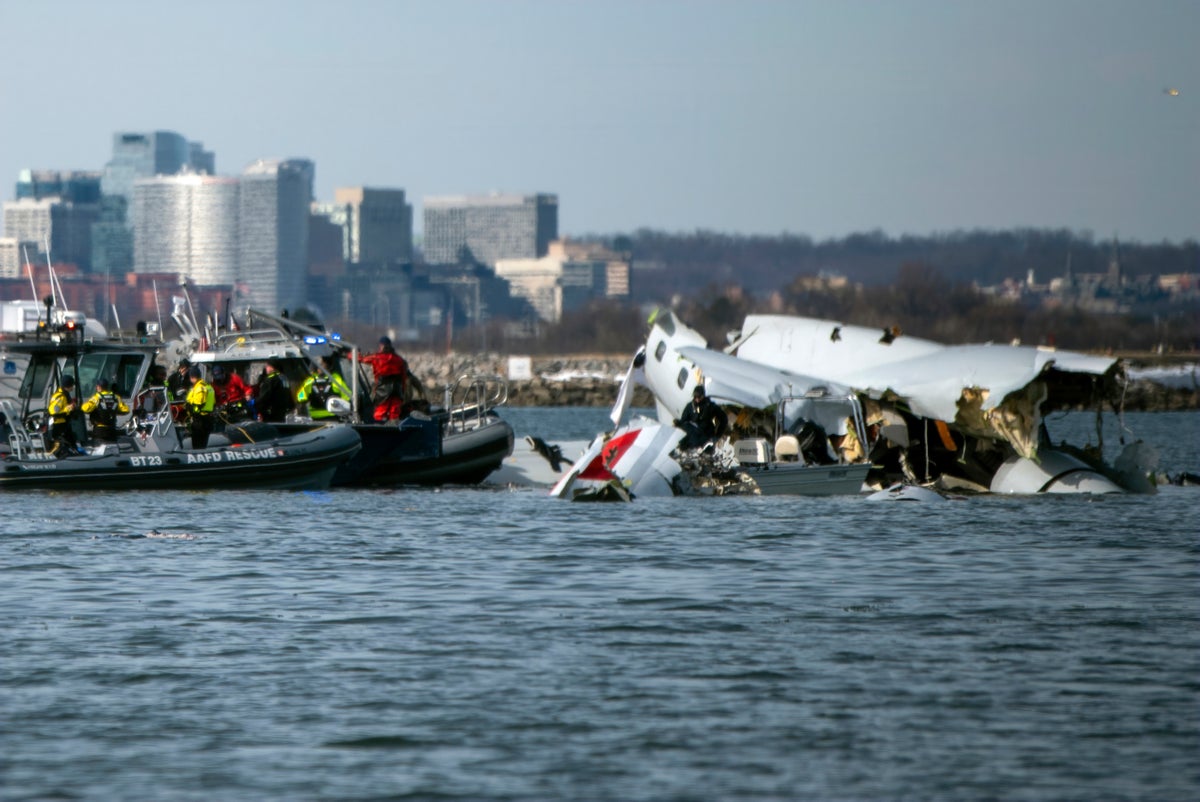 Midair collision kills 67 people in the deadliest US air disaster in almost a quarter century