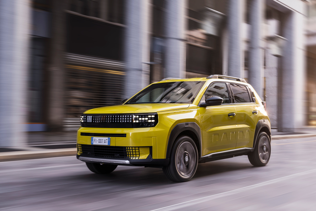<p>The Grande Panda is unmistakeably a Fiat and very much a Panda</p>