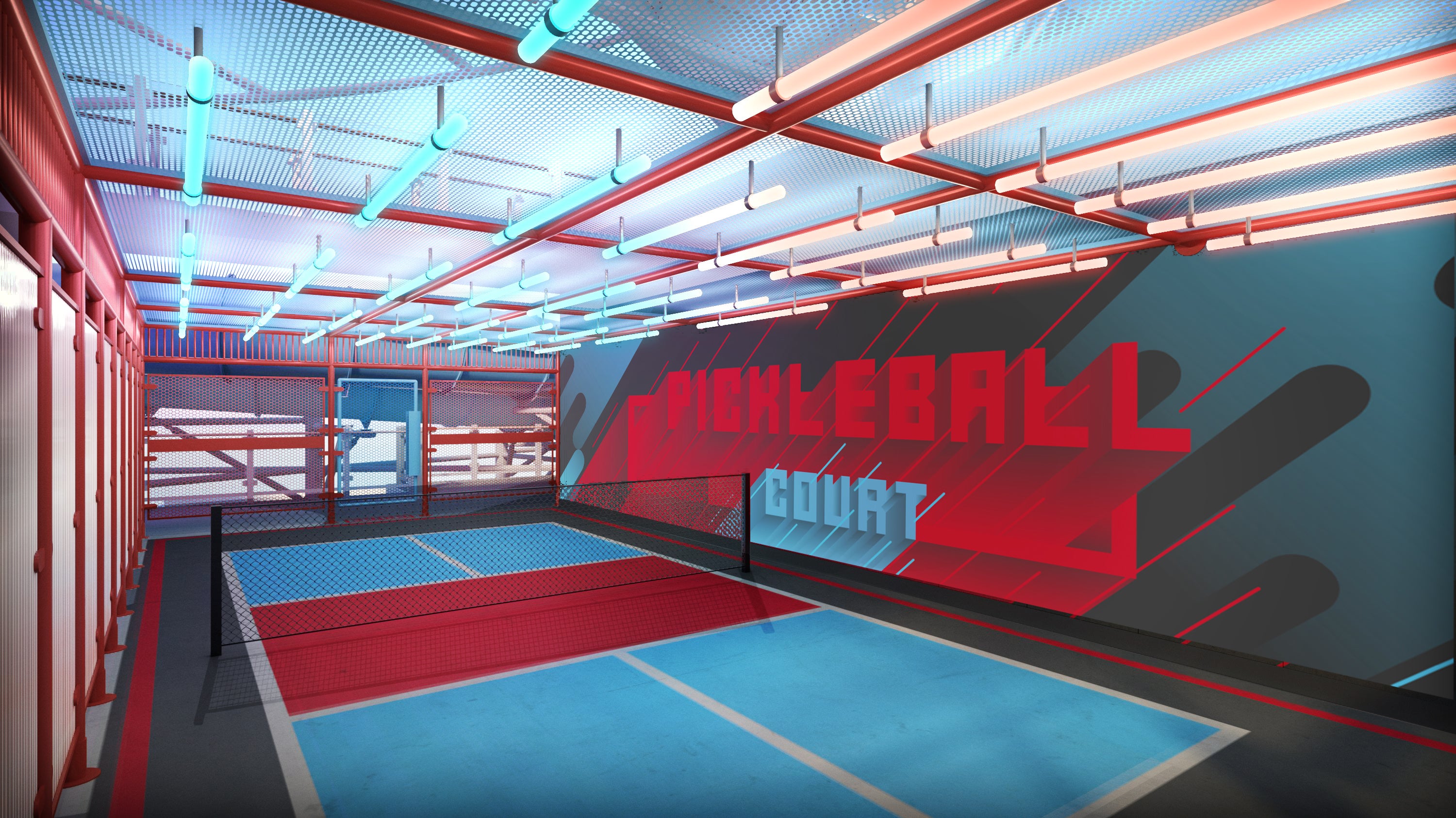 Step into the pickleball court on Norwegian Aqua