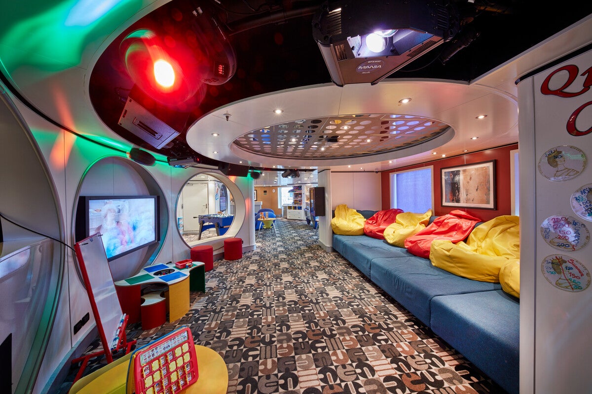 The Kids’ Zone on Cunard’s ships, including Queen Victoria