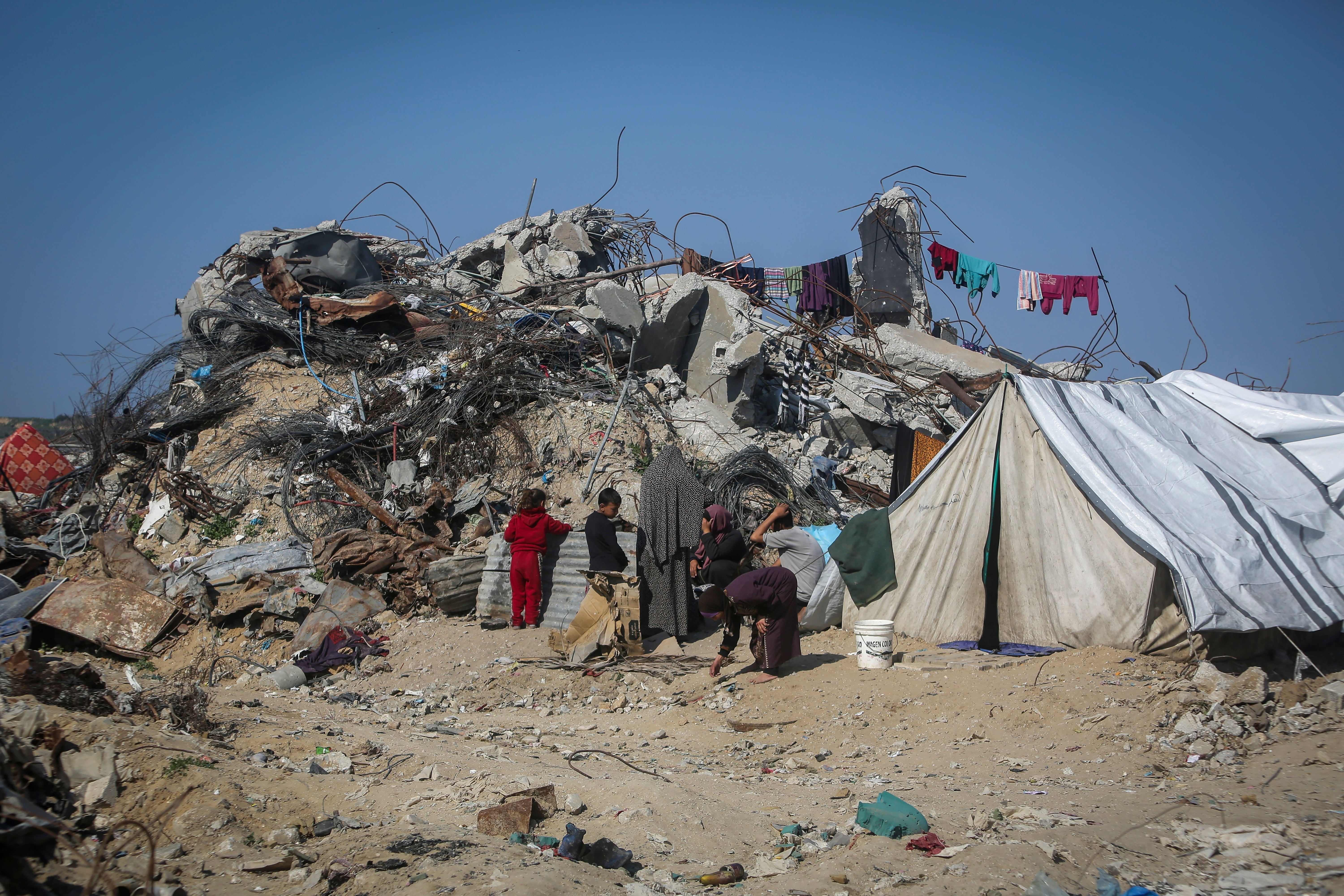 Beit Lahia, in north Gaza