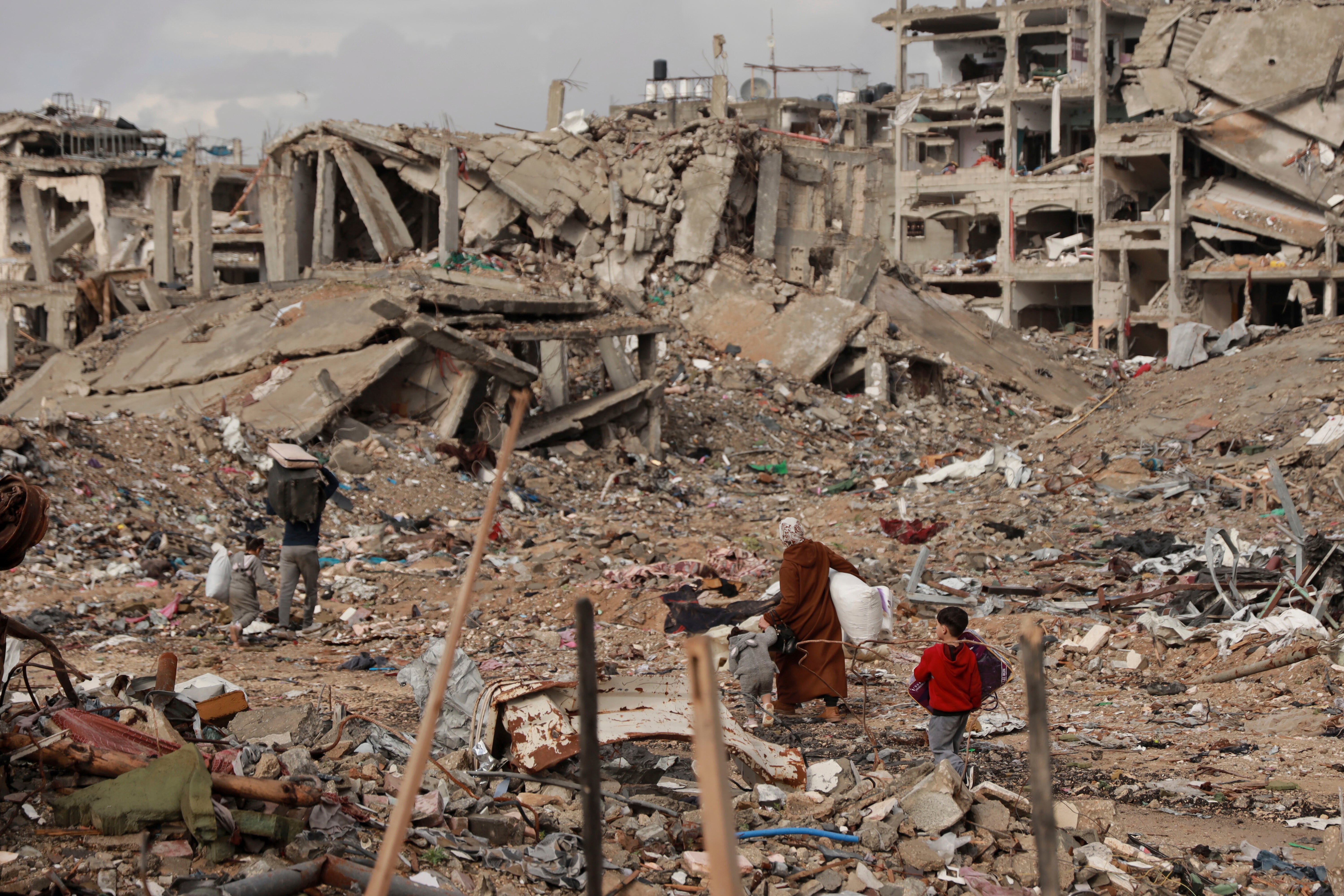 Gaza has been repeatedly bombarded since the Hamas attacks on 7 October