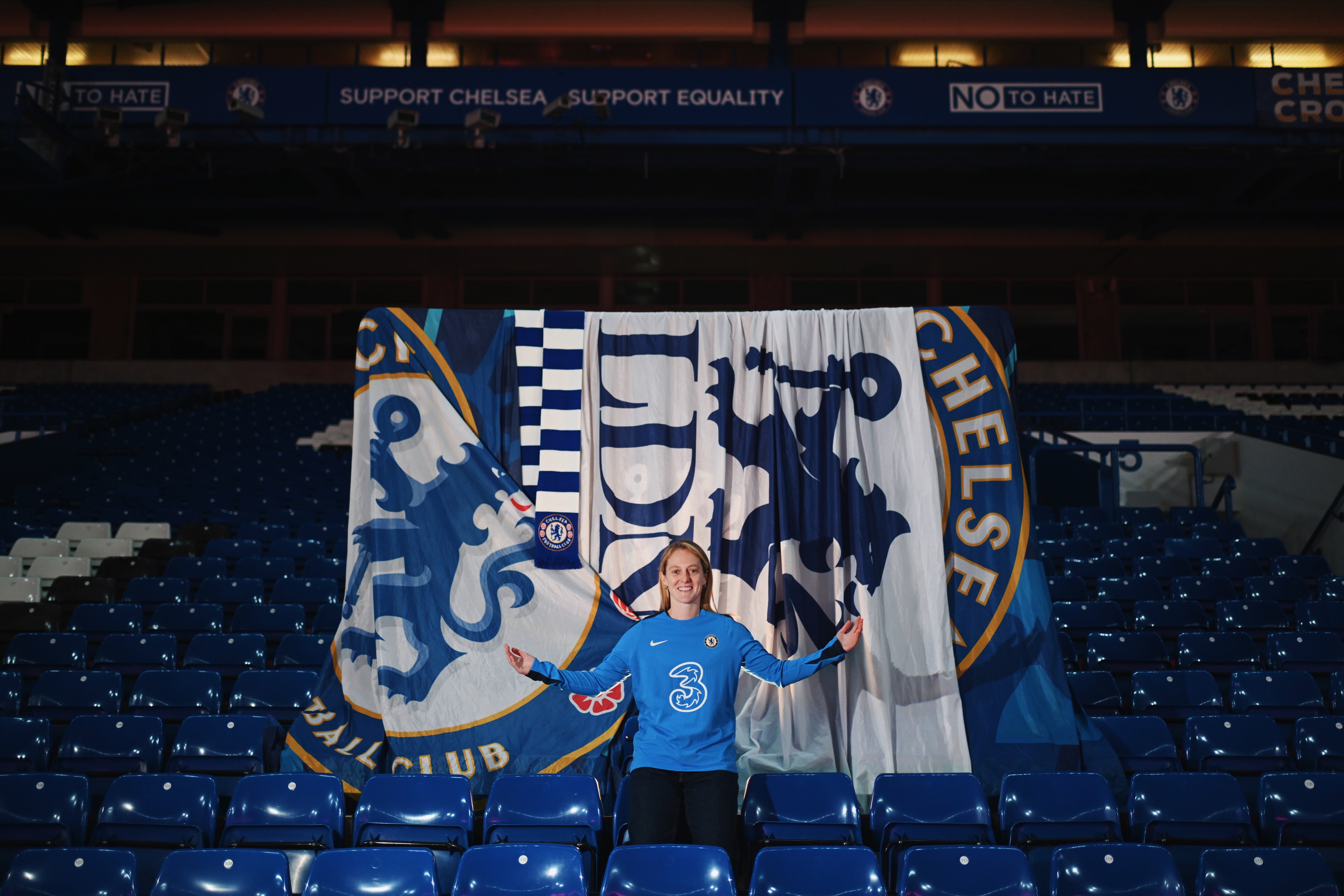 Keira Walsh a Stamford Bridge