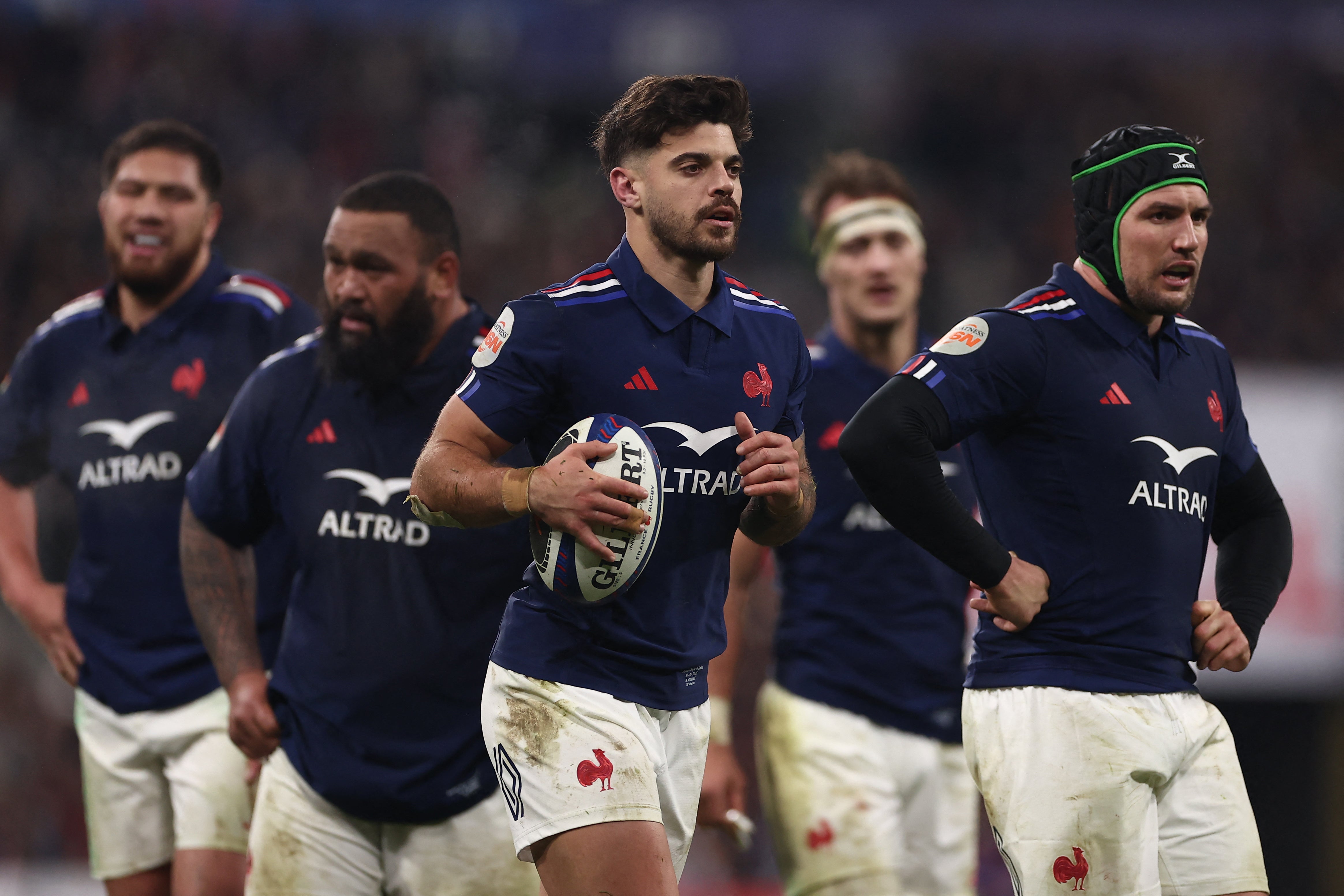 Romain Ntamack was sent off for France against Wales but returns for a potential title decider