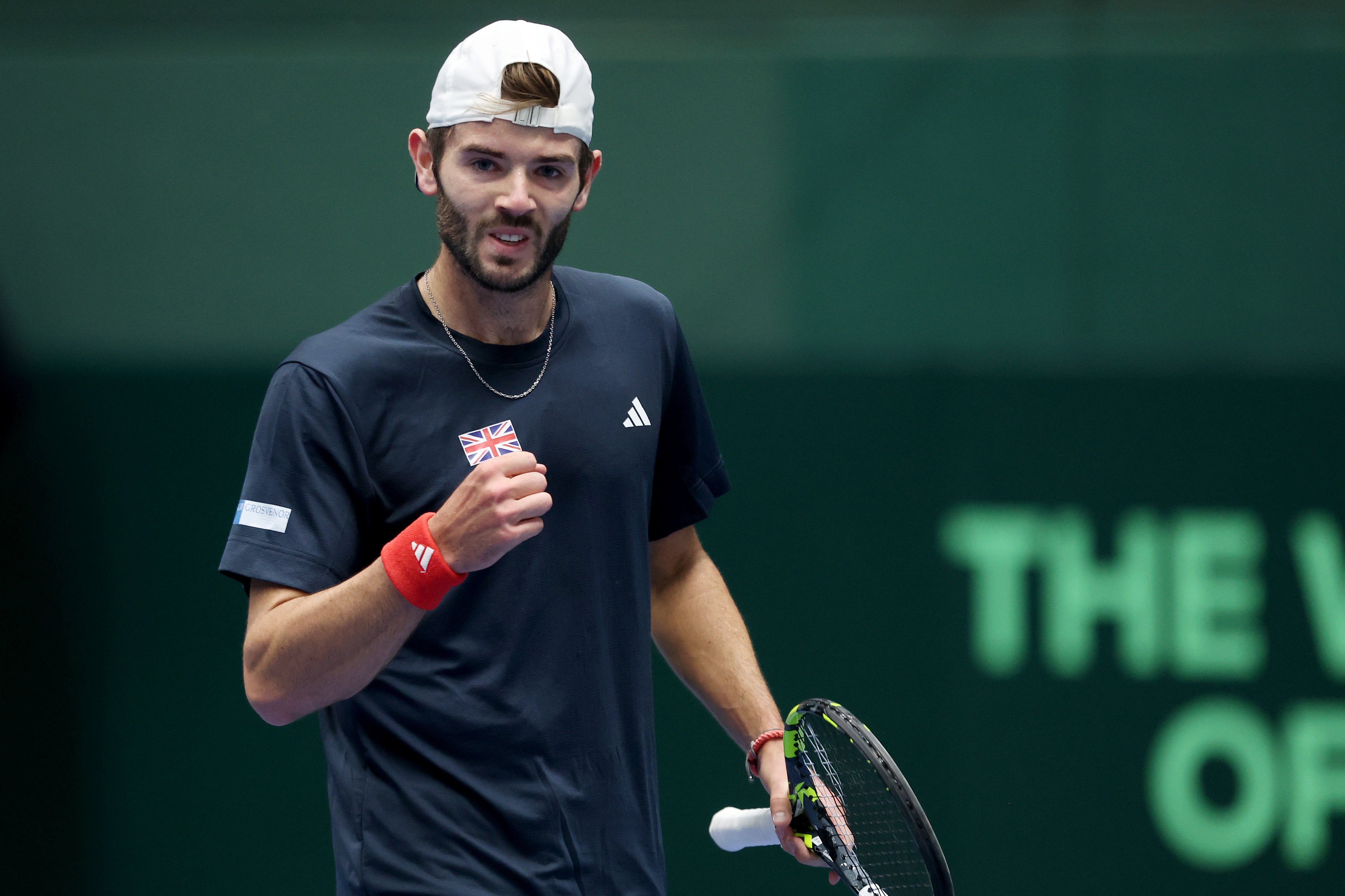 Jacob Fearnley won on his Davis Cup debut for Great Britain