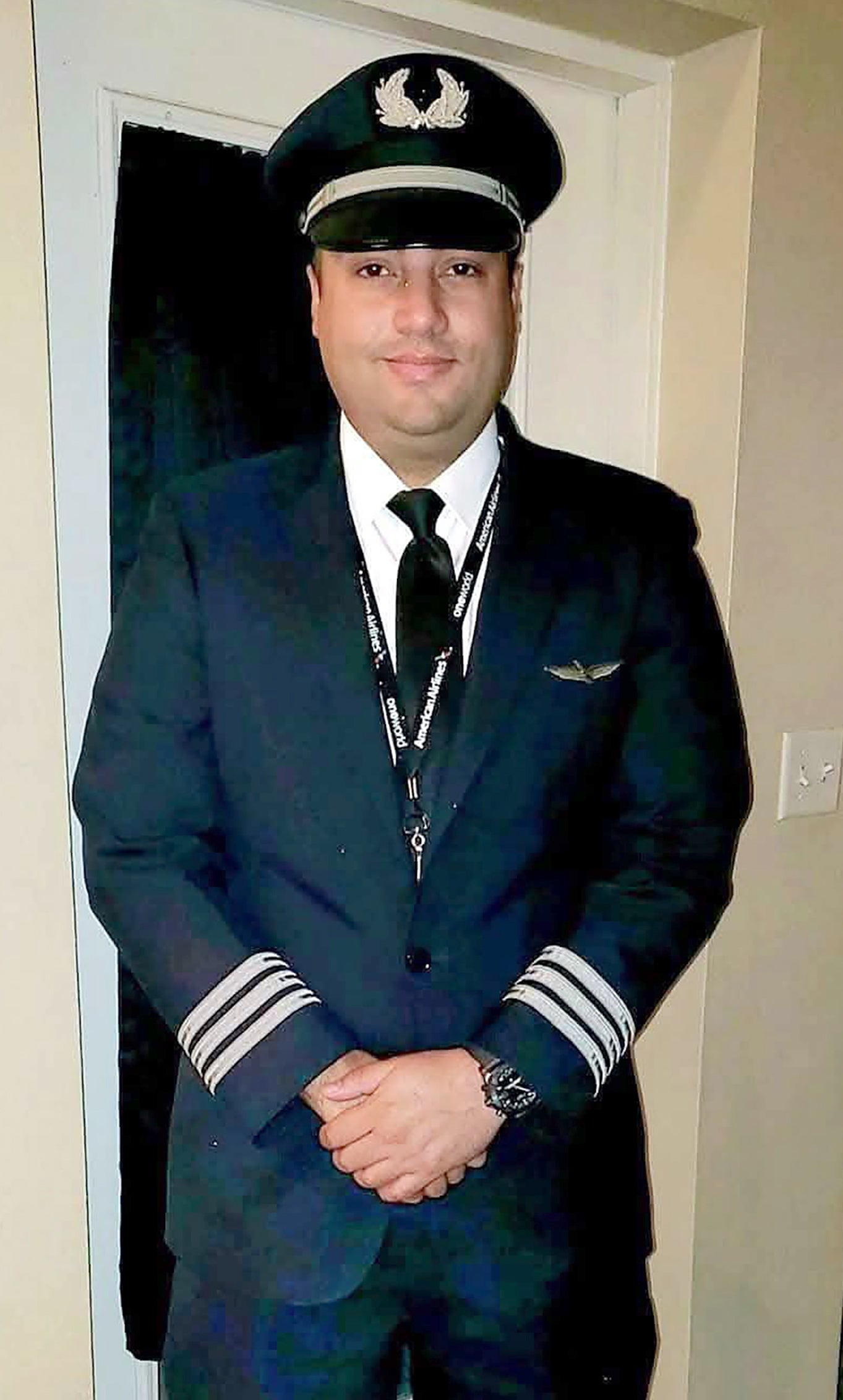 American Airlines Captain Jonathan Campos