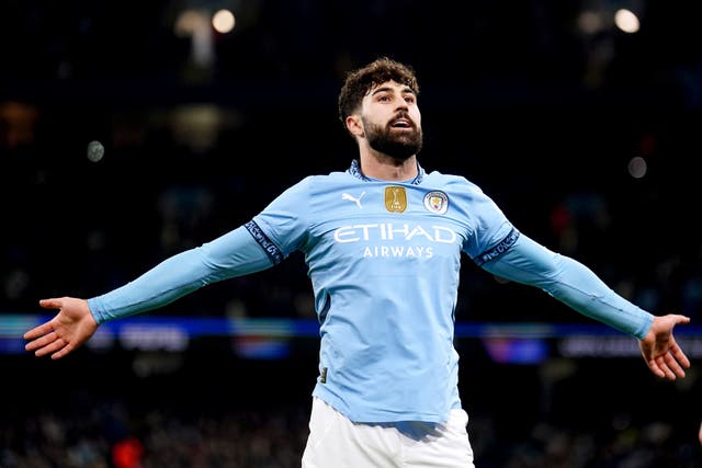 Josko Gvardiol hopes Manchester City have turned the corner in their season (Mike Egerton/PA)