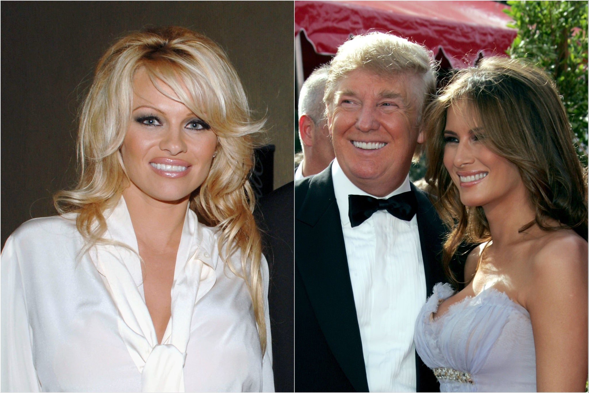 Pamela Anderson said she attended Trump’s birthday in 2005