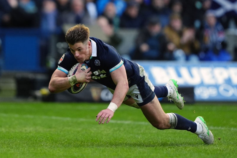 Huw Jones stars as late scores push Scotland past Italy in Six Nations opener