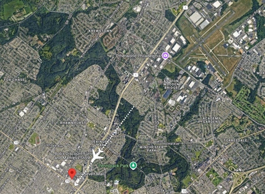 According to FAA, the aircraft left North-East Philadelphia Airport at 6.06 am local time, route for Springfield-Branson National Airport in Missouri