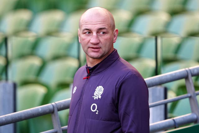 England head coach Steve Borthwick during the captain’s run at the Aviva Stadium in Dublin, Ireland. England face Ireland in their opening Guinness Men’s Six Nations match on Saturday. Picture date: Friday January 31, 2025.