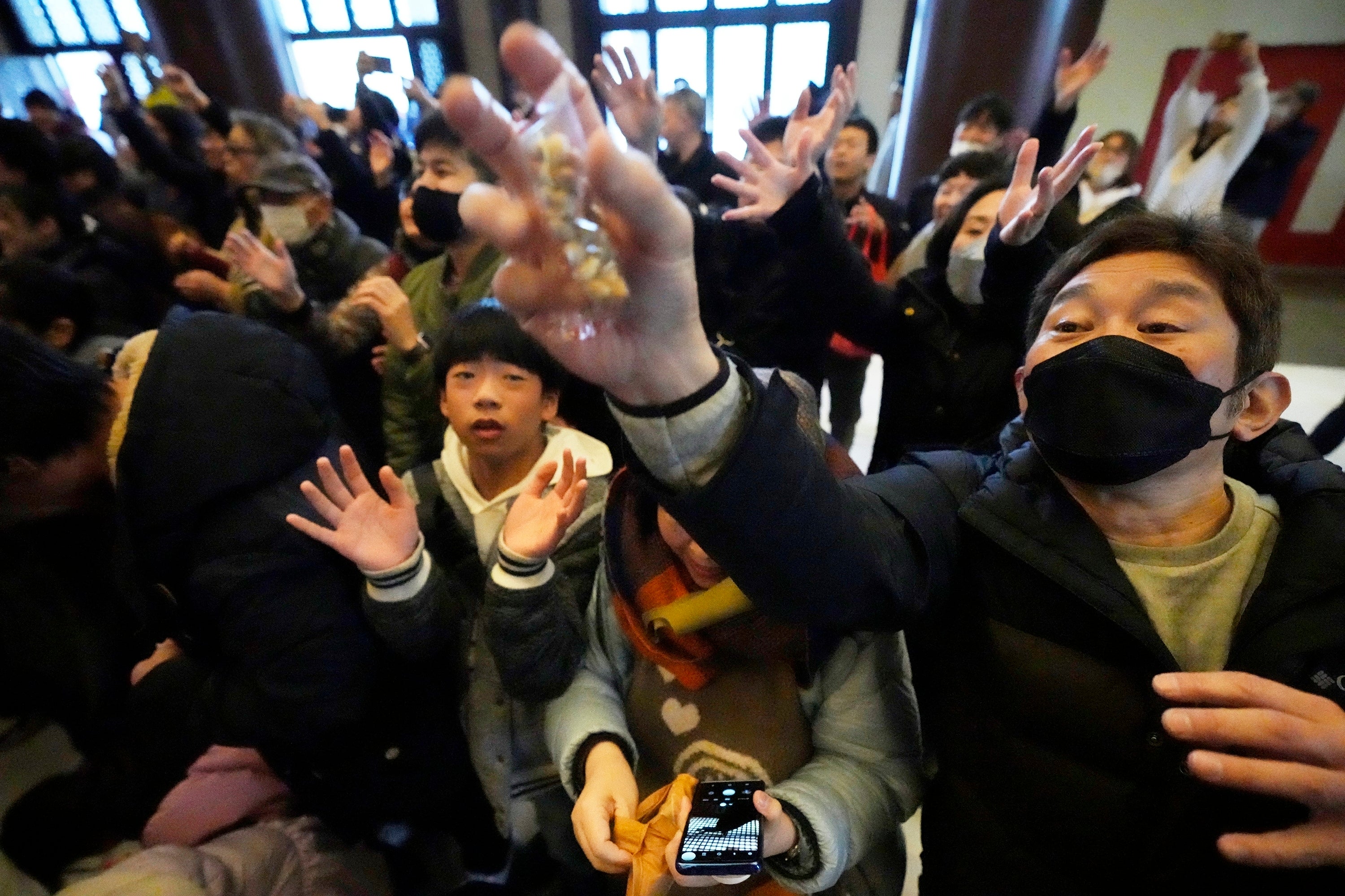 Japan Bean Throwing Ceremony