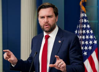 Vice President JD Vance speaks about Wednesday's aircraft collision over Washington, D.C. from the White House
