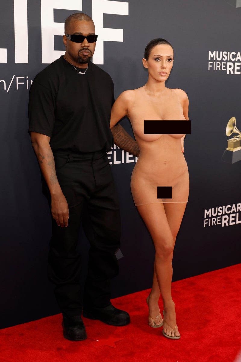 Kanye West and Bianca Censori spotted at Grammys afterparty following shocking red carpet appearance