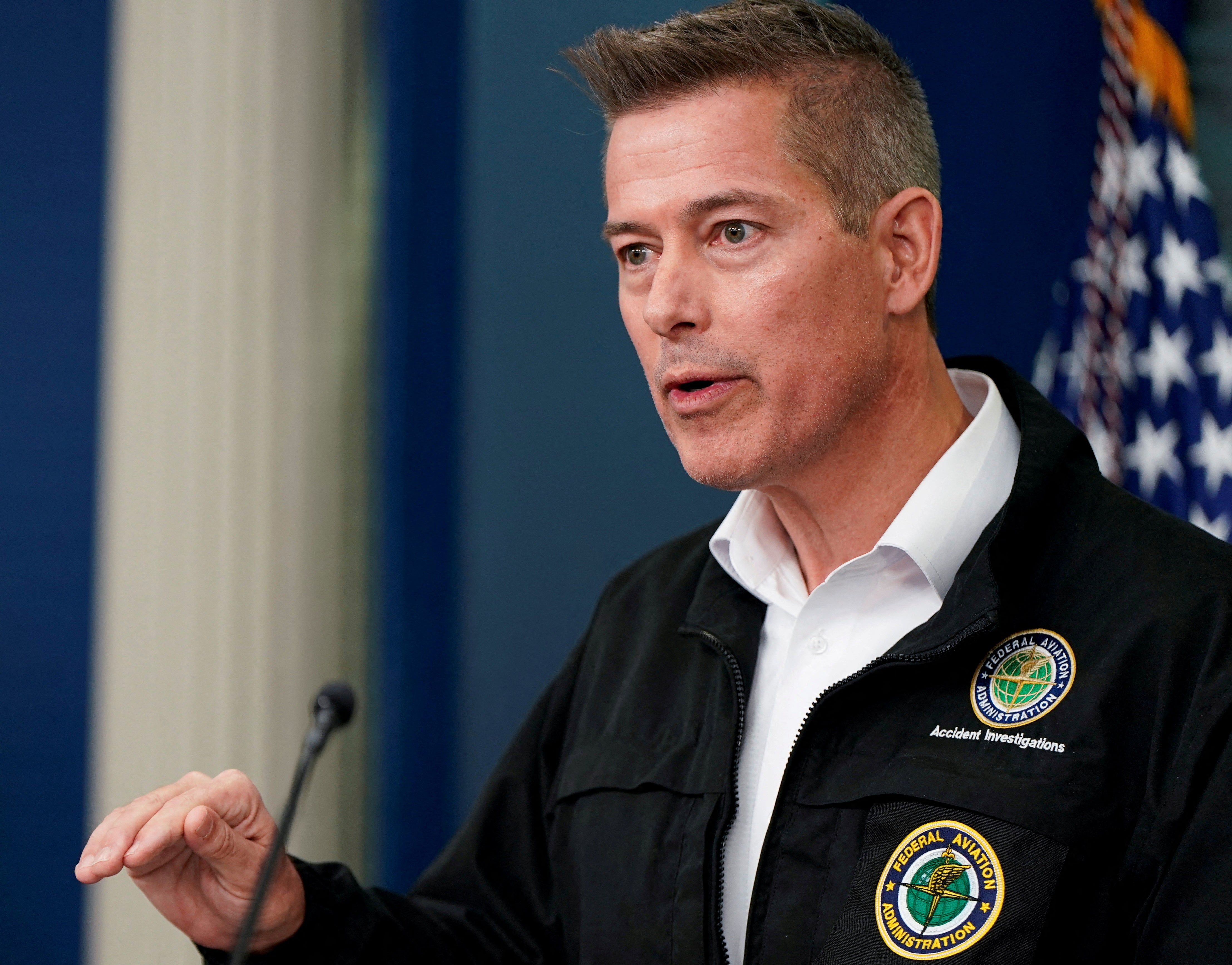 US Transportation Secretary Sean Duffy