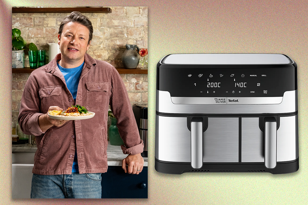 Celebrity chef Jamie Oliver has released his own air fryer, and it’s on offer