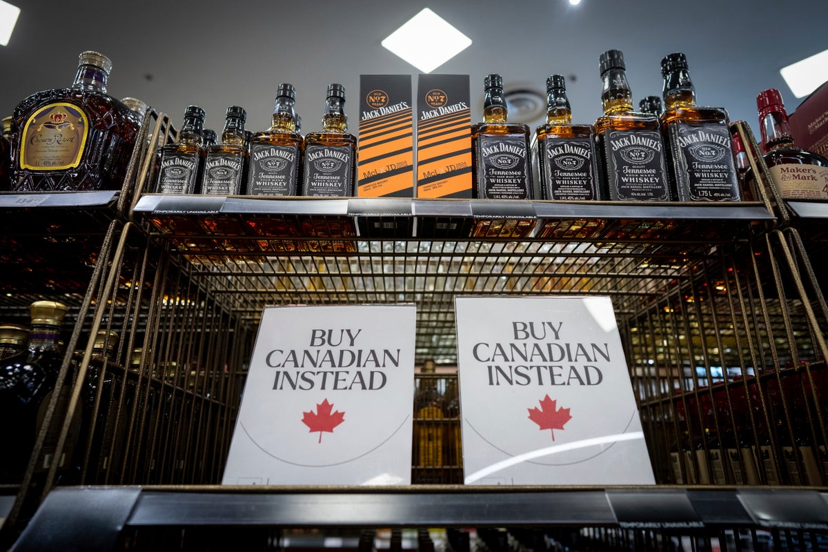 https://static.independent.co.uk/2025/02/03/14/Canada_Tariffs_Alcohol_65601.jpg?width=1200&height=800&crop=1200:800