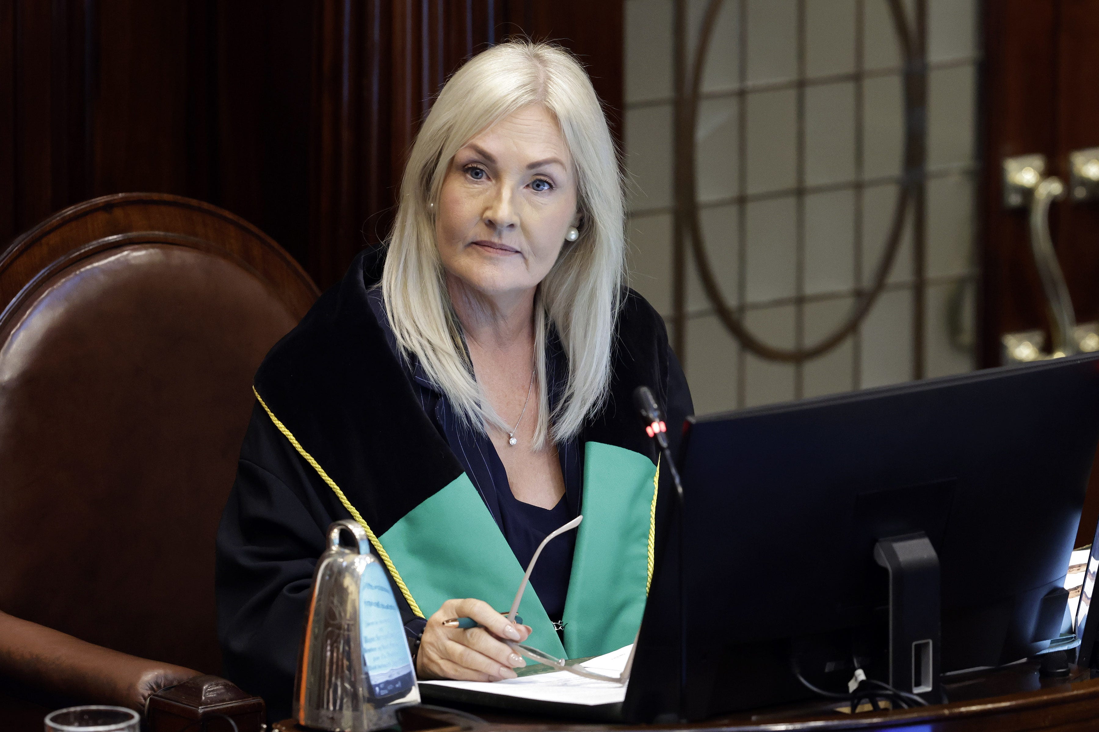 Ceann Comhairle Verona Murphy (Maxwells)