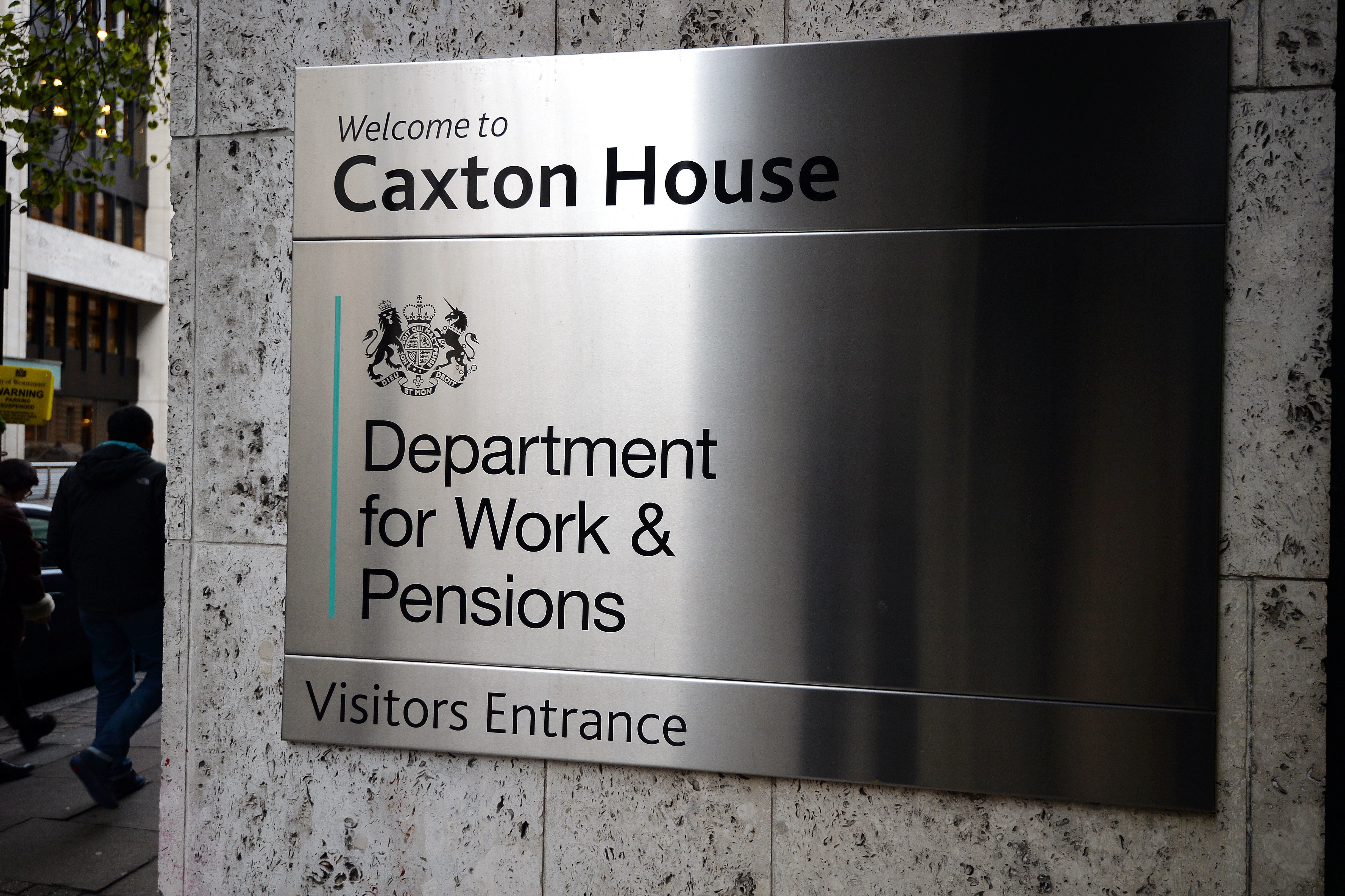 The Department for Work and Pensions office in London (John Stillwell/PA)