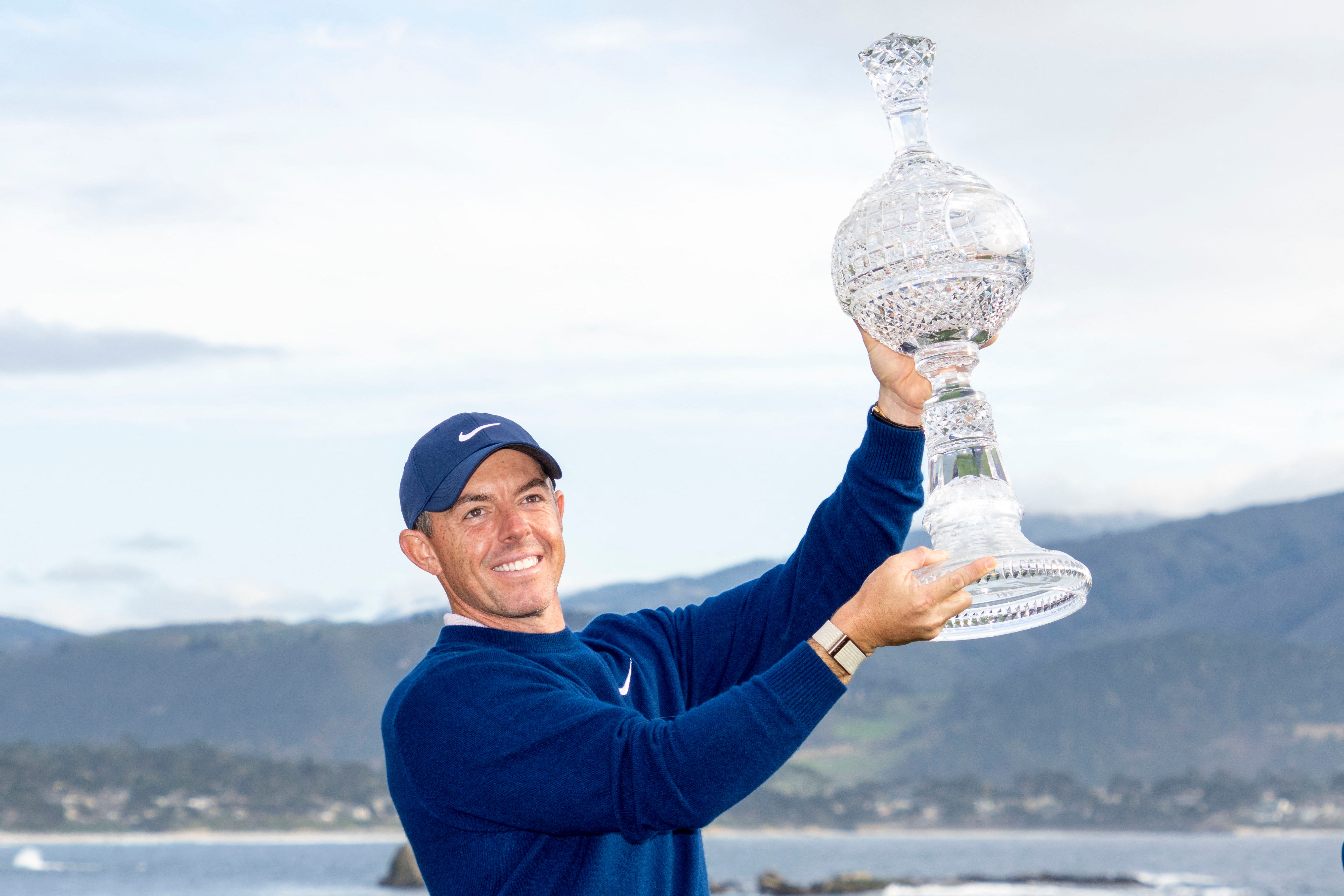 Rory McIlroy charged to victory at Pebble Beach