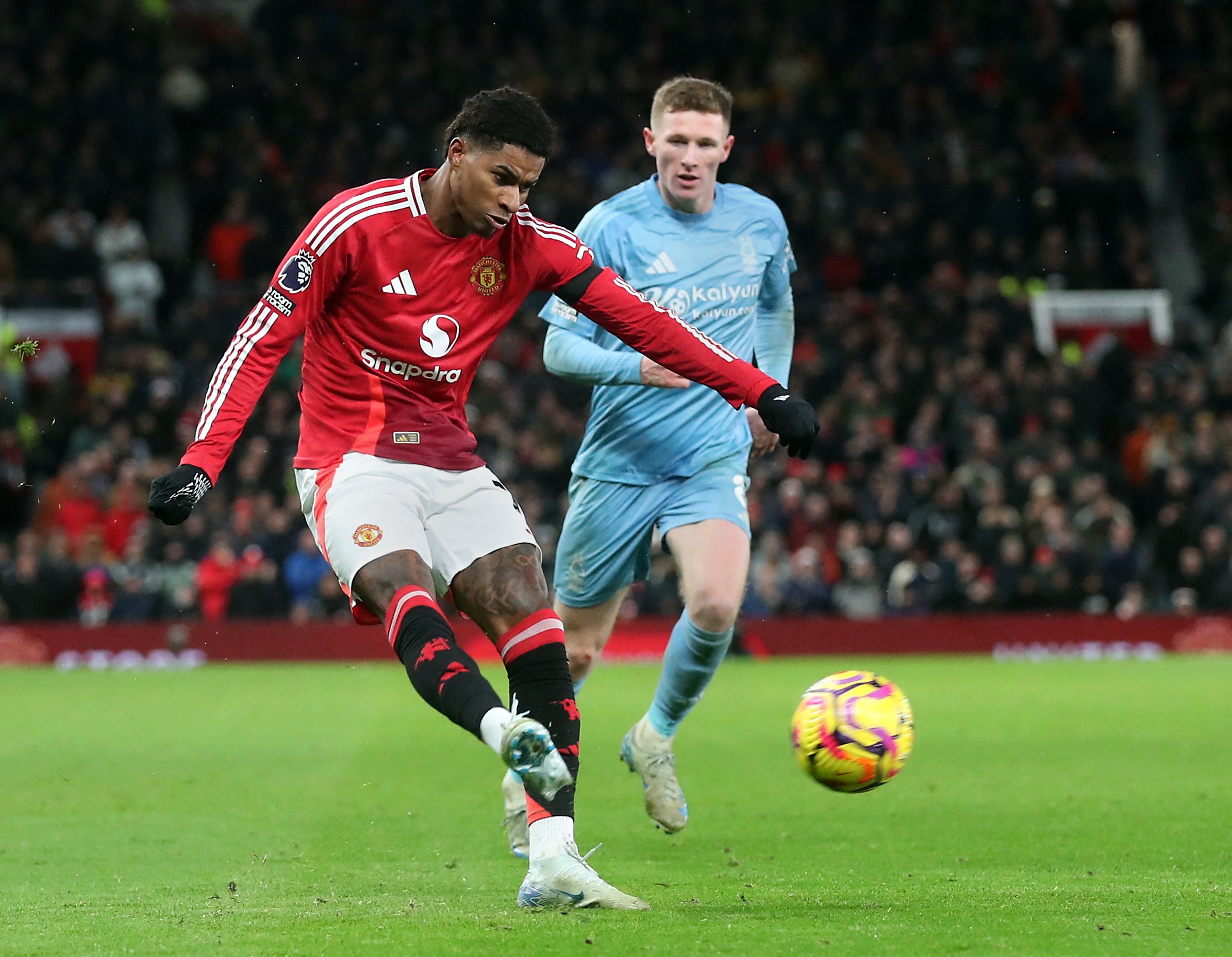 Rashford has not played for Man Utd since December but will look to regain his form at Aston Villa