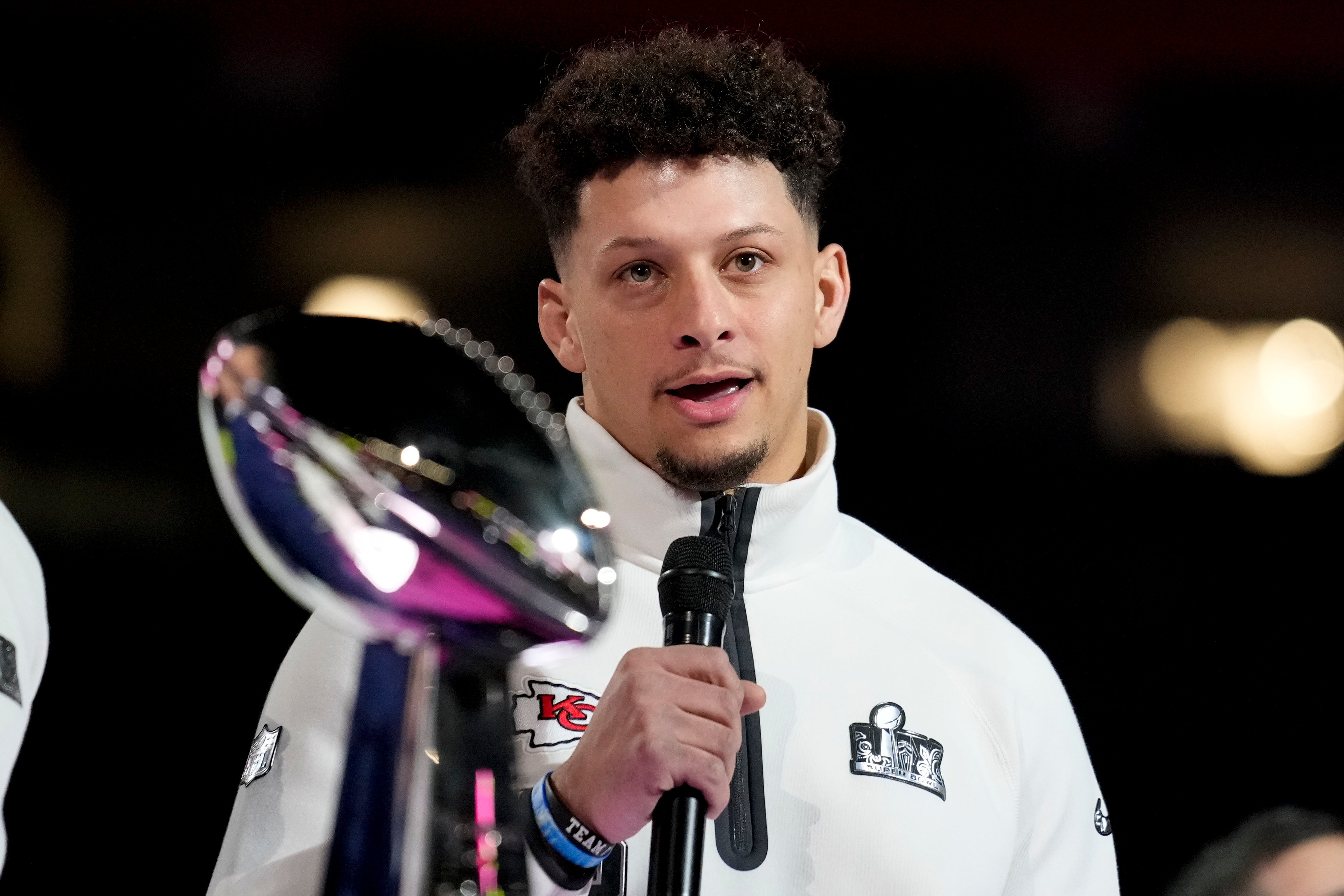 ‘It's cool to hear that he's seen me play football and respects the game that I play,’ Mahomes said