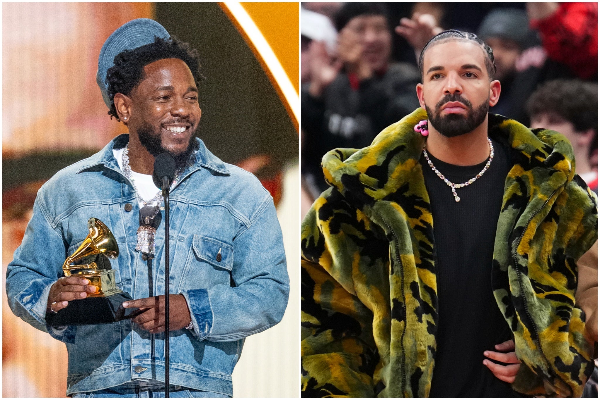 Kendrick Lamar fans spotted a subtle dig at Drake during the Grammys