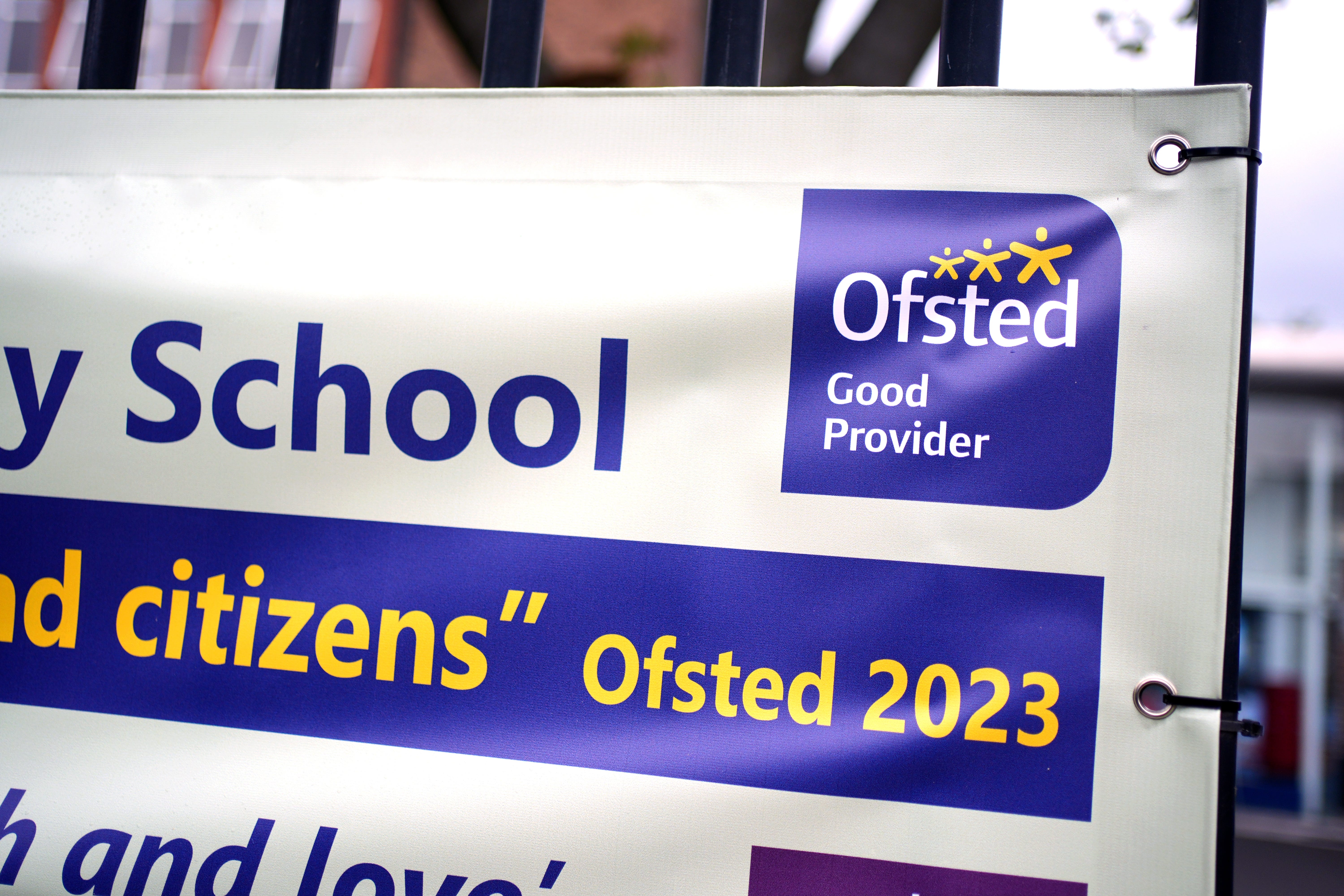 The Government announced last year that headline Ofsted grades for overall effectiveness for schools in England would be scrapped (Yui Mok/PA)