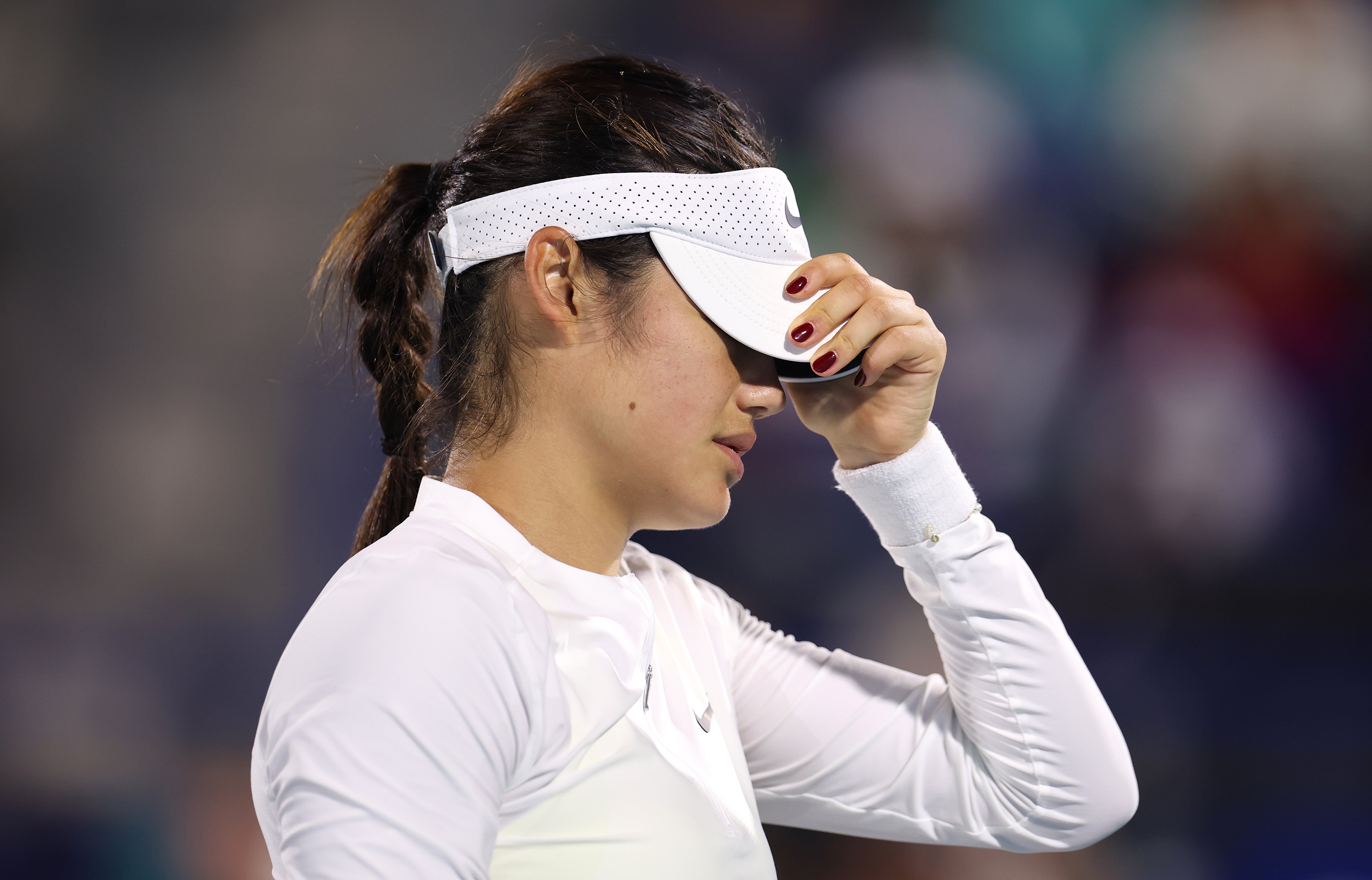 Errors in Emma Raducanu’s game ensured she was beaten in straight sets