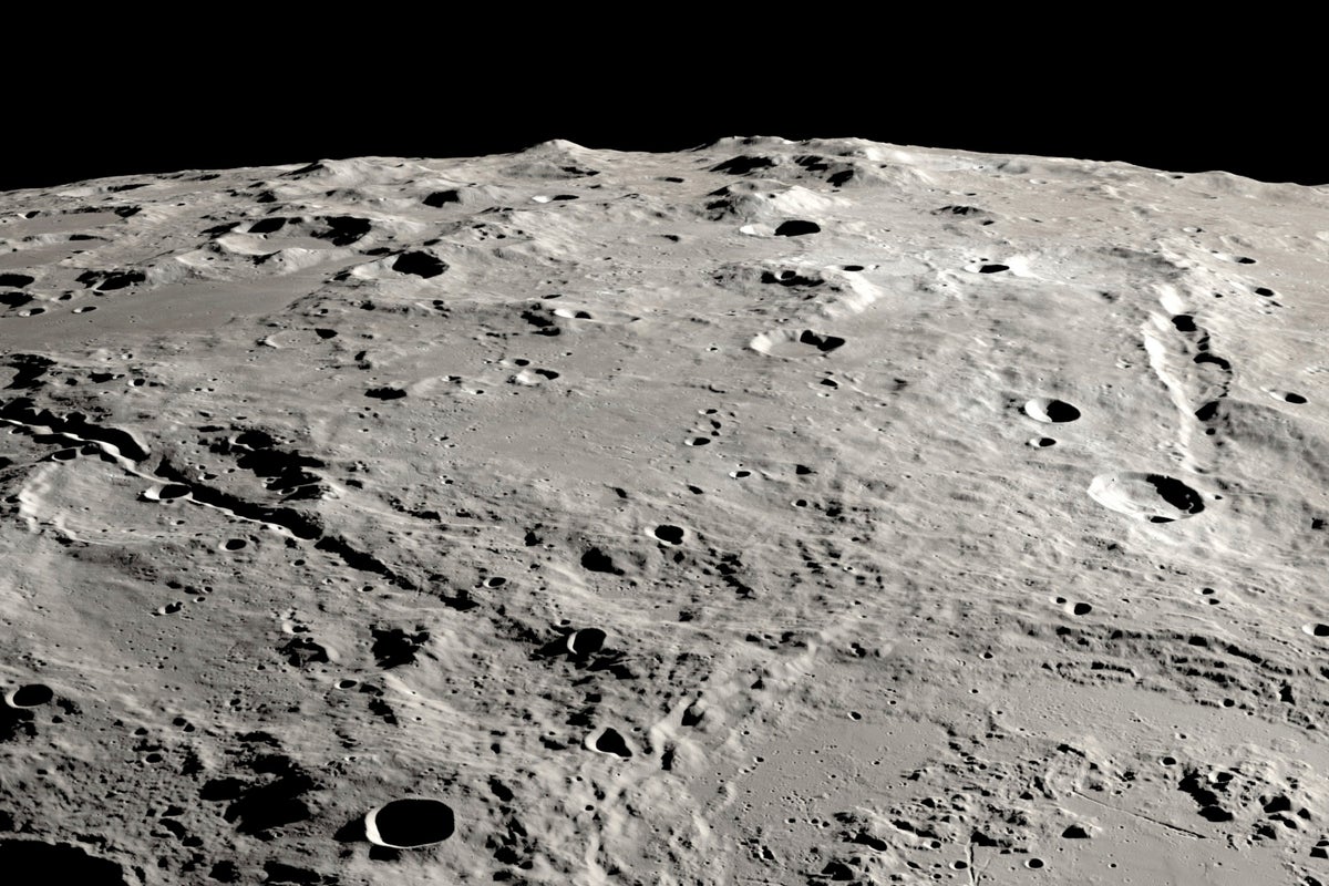 How an ancient asteroid strike carved out 2 grand canyons on the moon