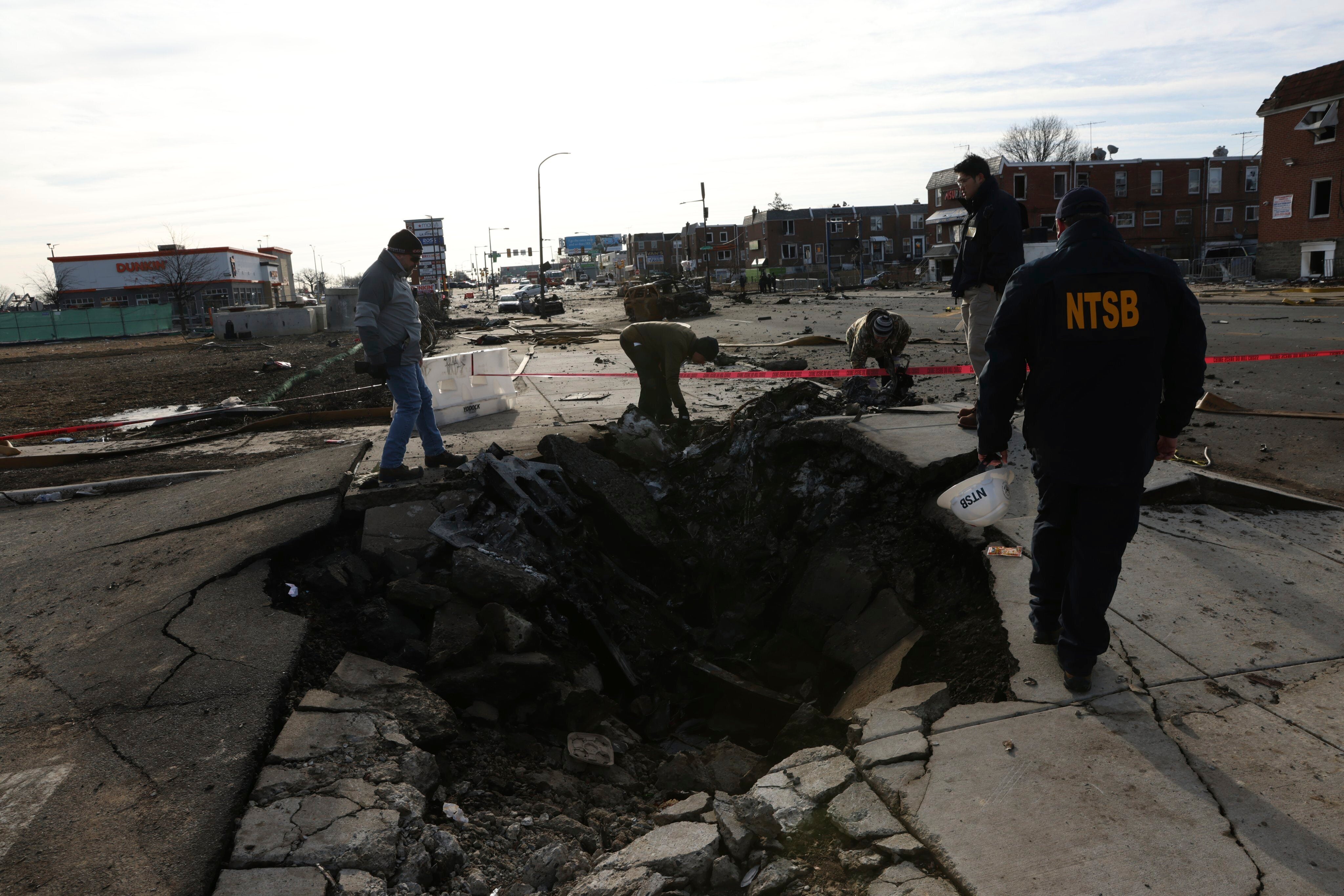 The National Safety Council estimates that Americans have a 1-in-93 chance of dying in a motor vehicle crash, while deaths on airplanes are too rare to calculate the odds. Crashes in recent weeks, such as the one in Philadelphia (pictured) have made some wonder about the mode of travel