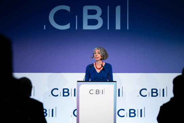 CBI chief executive Rain Newton-Smith (Aaron Chown/PA)