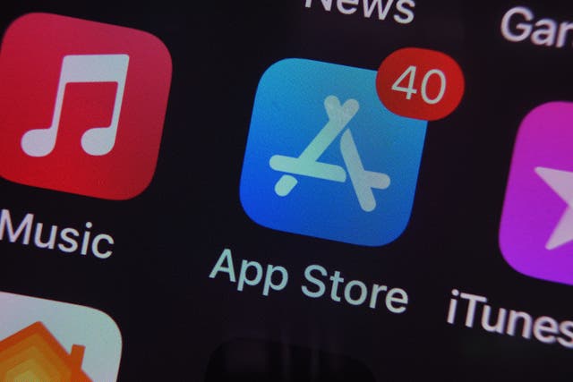 Apple said it would never allow such an app on its own App Store (PA)