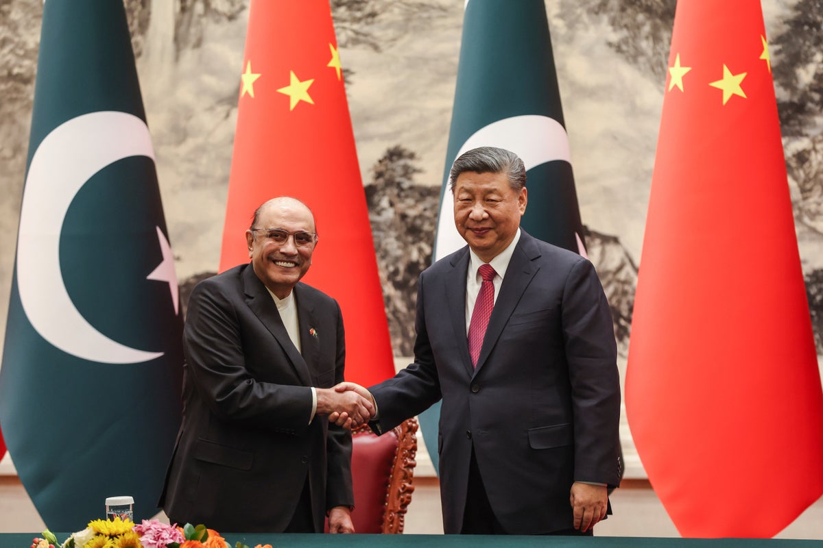 Pakistan's president says terrorist attacks won't end friendship with China